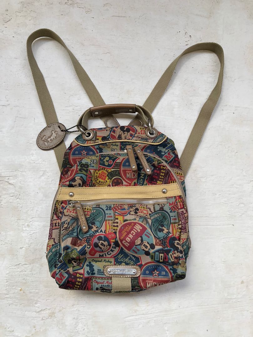 Mickey mouse vintage backpack