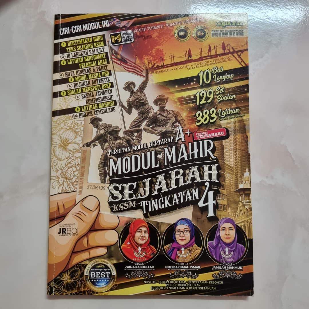 Modul Mahir Sejarah Tingkatan 4 Hobbies Toys Books Magazines Assessment Books On Carousell