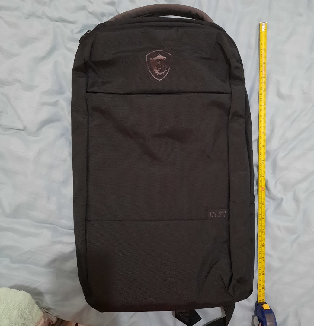 MSI Essential Backpack (Laptop Bag), Computers & Tech, Parts & Accessories, Laptop Bags