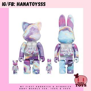 MY FIRST BEARBRICK BABY MARBLE Ver. 1000%, 興趣及遊戲, 玩具& 遊戲 