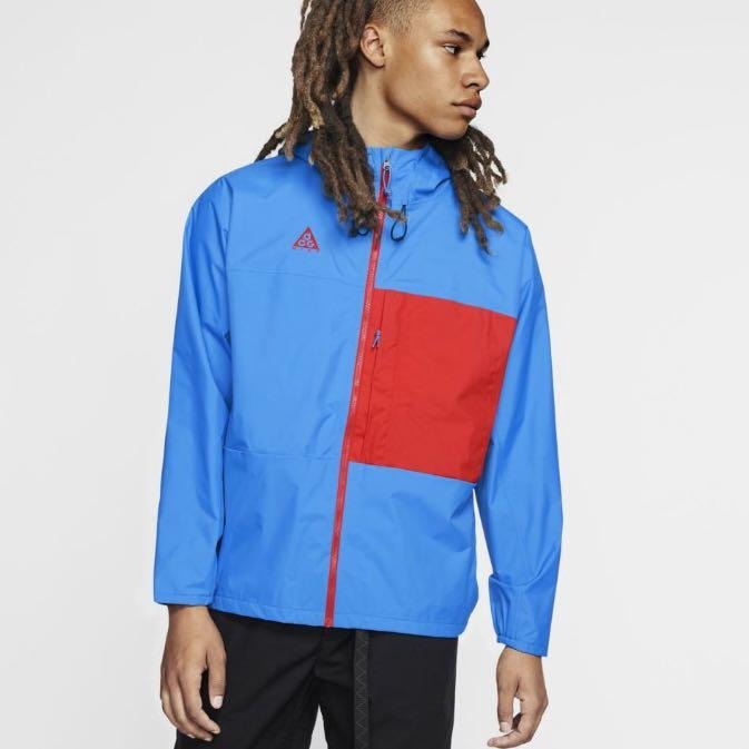 NIKE ACG PACKABLE RAIN JACKET in blue Men s Fashion Coats