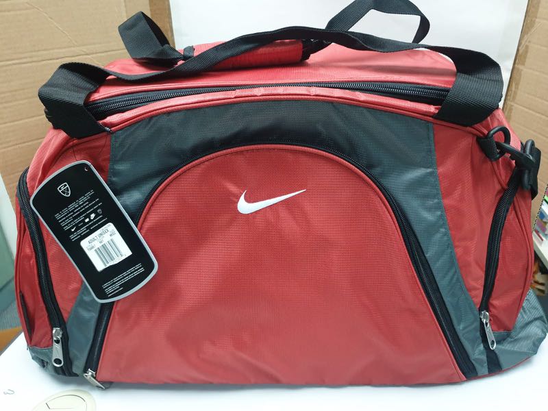 Nike Red Duffle Bag, Men's Fashion, Bags, Sling Bags on Carousell