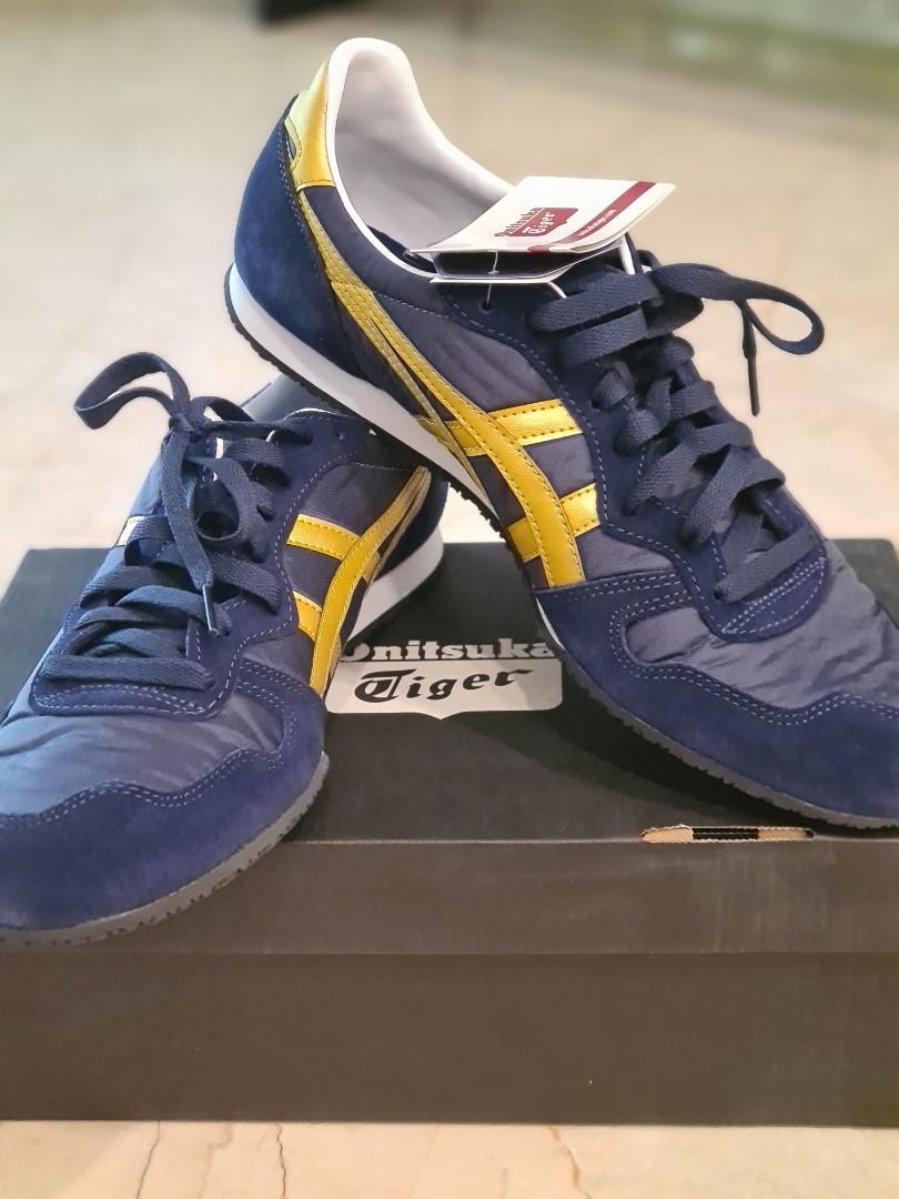 Onitsuka Tiger Serrano Peacoat Tai chi yellow shoes Men s