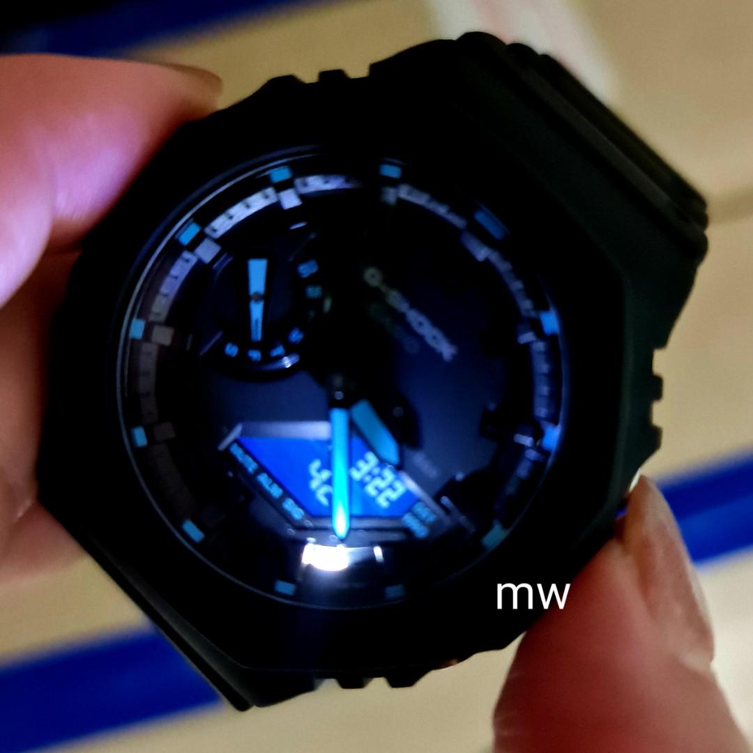 Original Casio g shock ga2100 ga 2100 ga 2100 1a2 textured matte