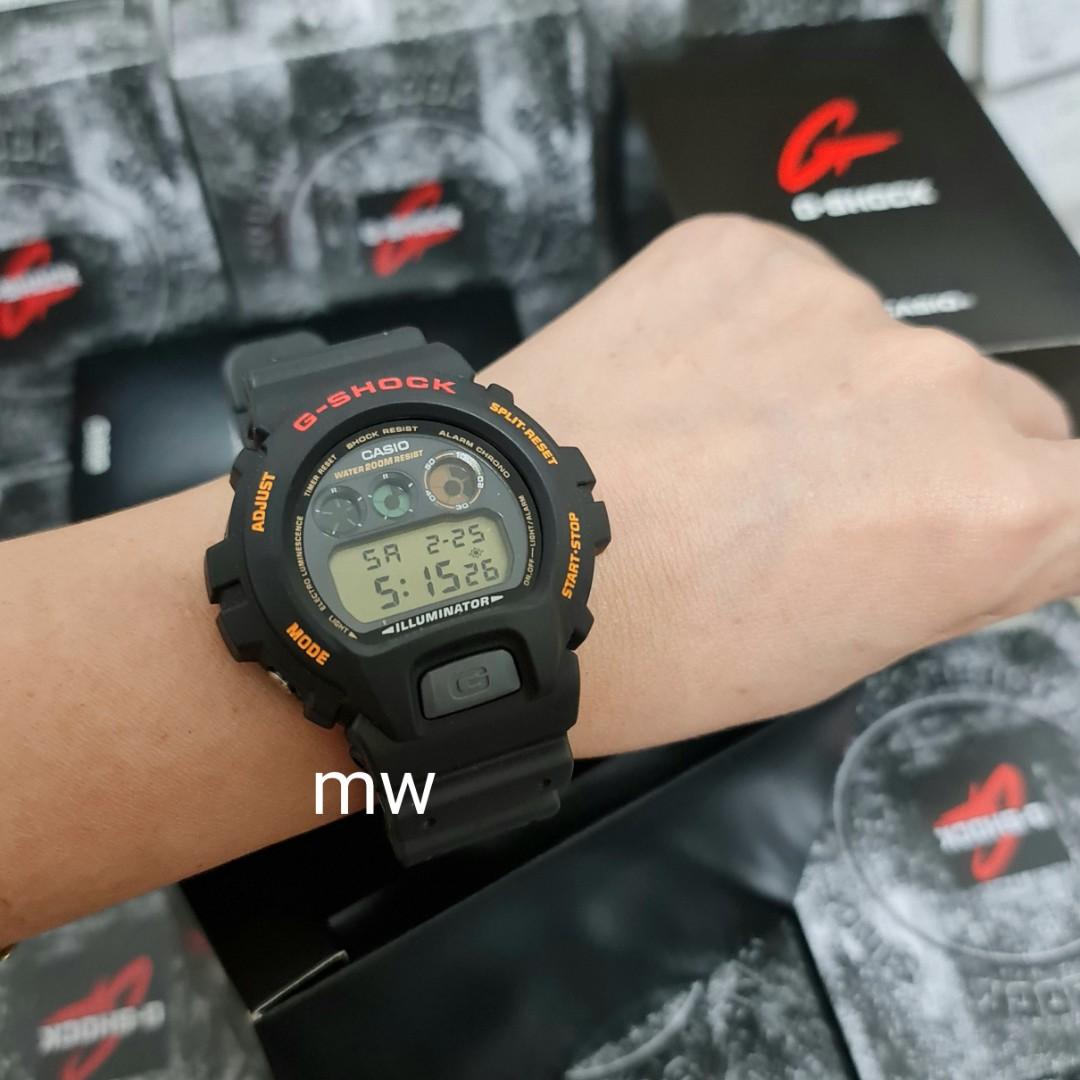 Original discontinued g shock dw6900 dw 6900g 1v men s watch brand new