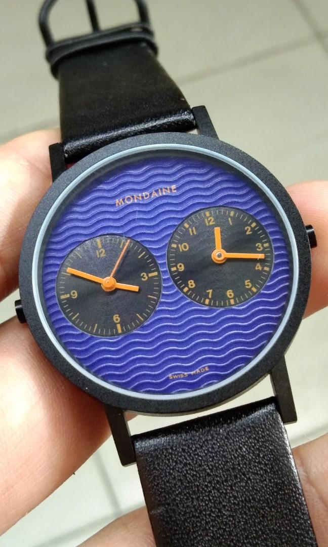 Mondaine dual time cheap