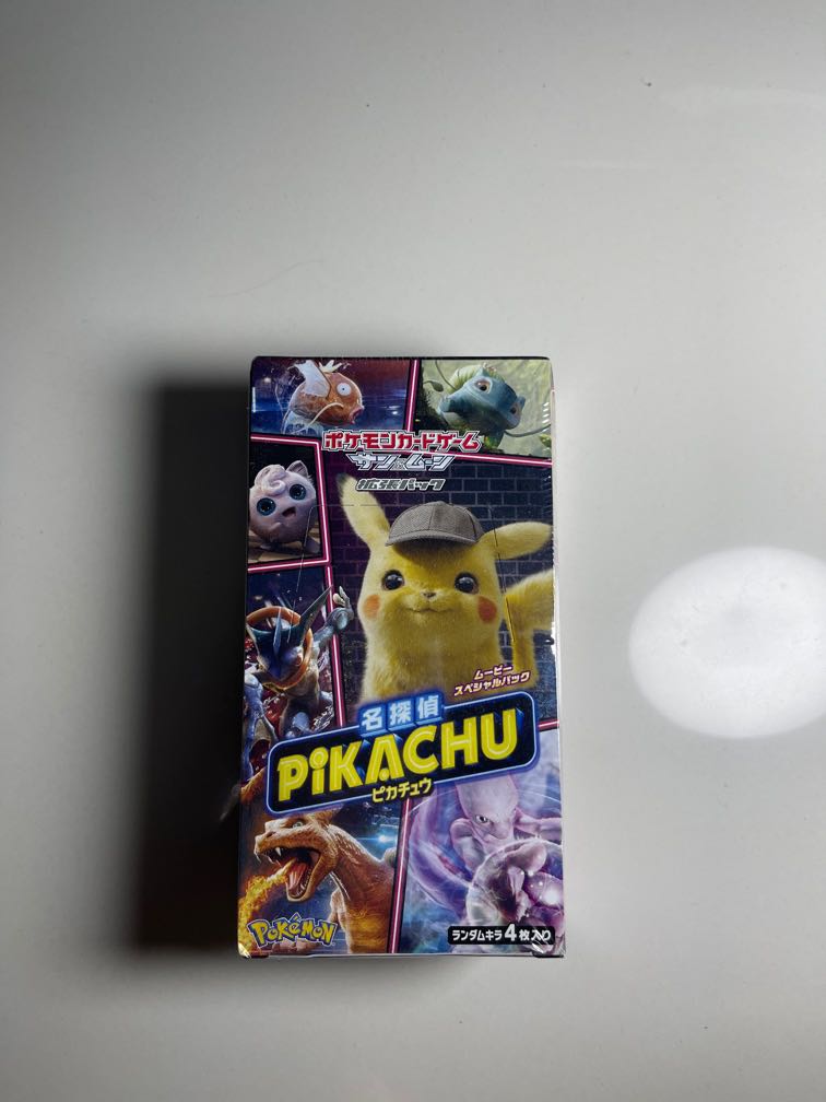 detective pikachu booster box Detective Pikachu Blister (Sun & Moon Pack) – Ready Mark Cards