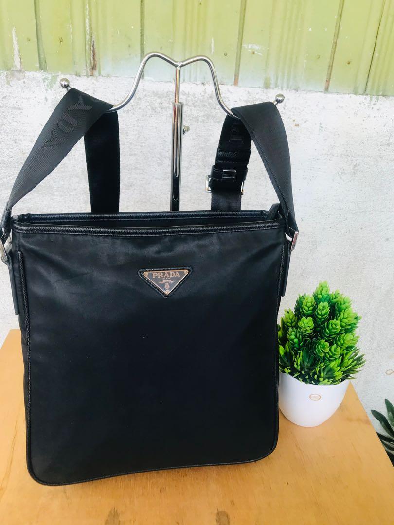 Prada Sling Bag Men s Fashion Bags Sling Bags on Carousell