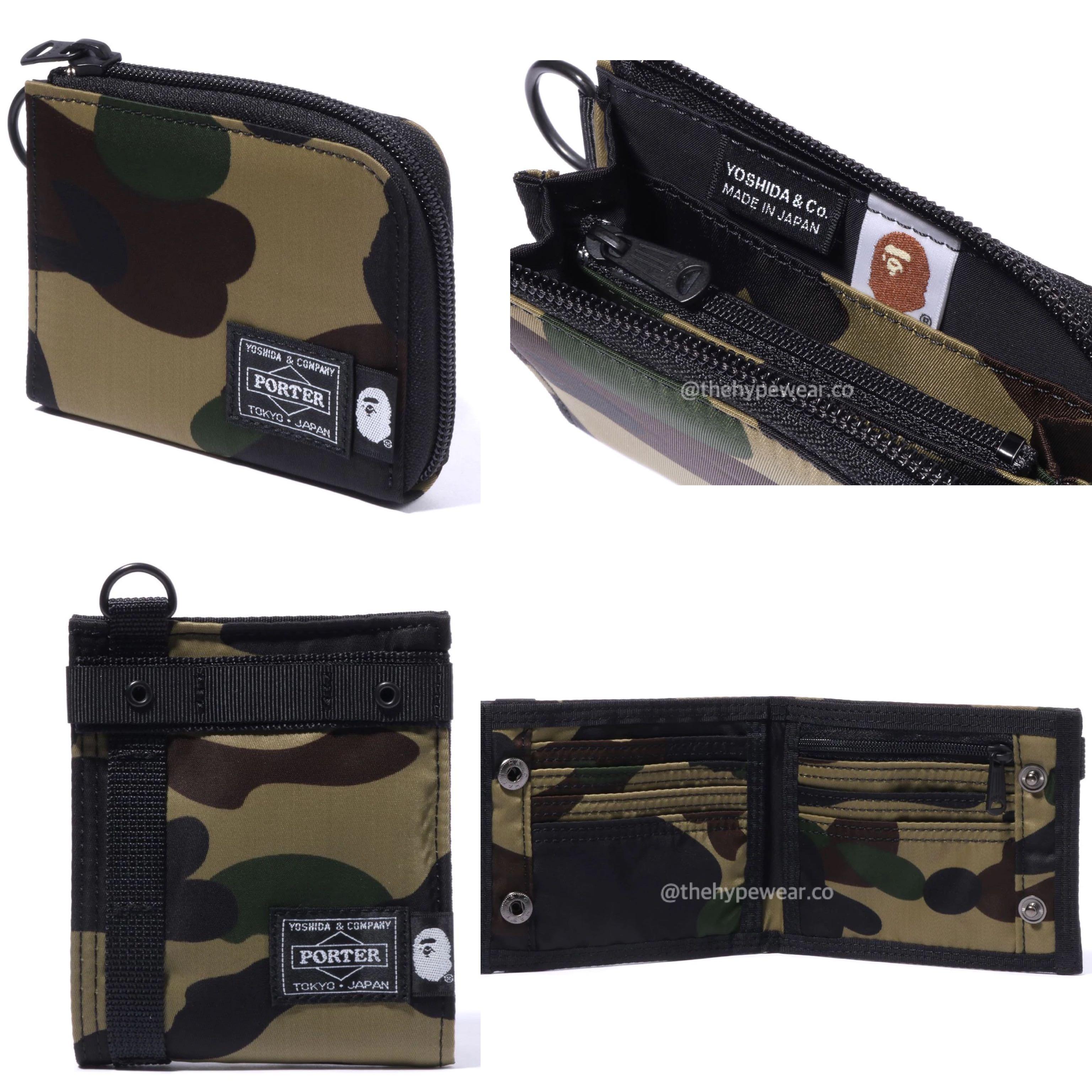 Preorder]BAPE X Porter 1st Camo Mini Wallet / Wallet, Men