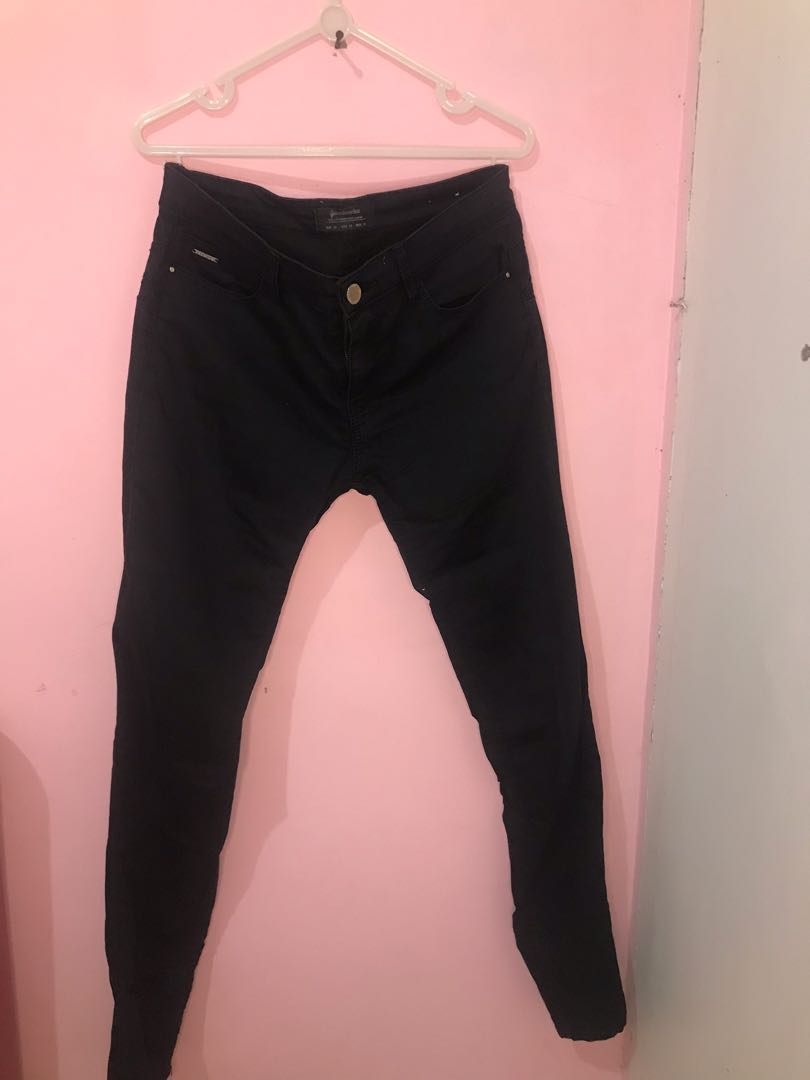 push up jeans stradivarius, Fesyen 