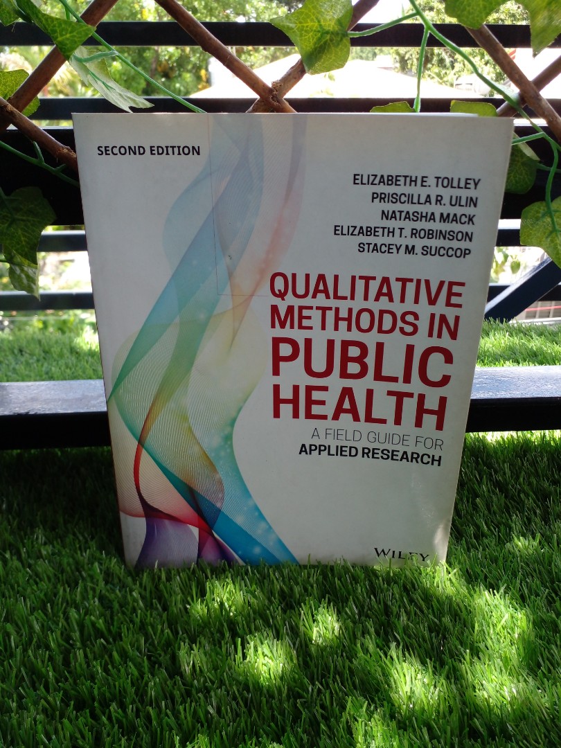 Qualitative Methods Public Health A Field Guide For Applied Research 