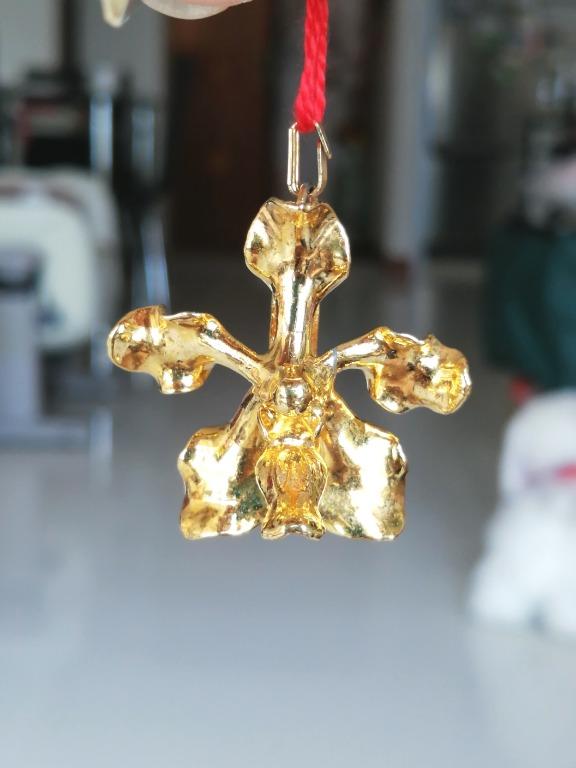 Gold plated orchid hot sale from risis price