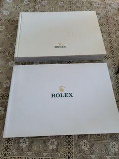 Rolex original catalog 2013/14 and 2015/16