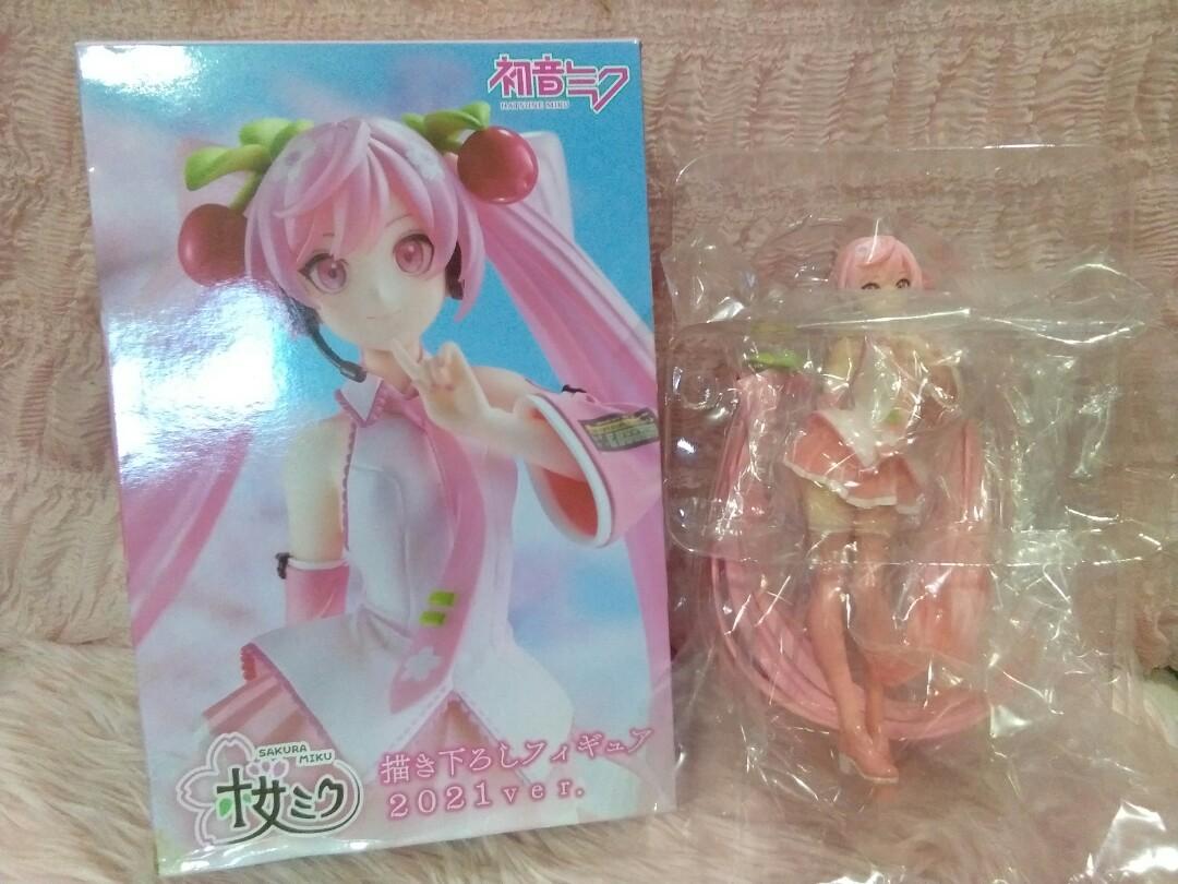 TAiTO Hatsune Miku Vocaloid Sakura Cherry Blossoms Color Figure Rare WInk ver. 