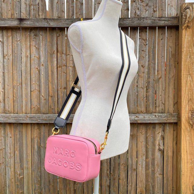 Marc Jacobs Flash Leather Crossbody Bag in Pink