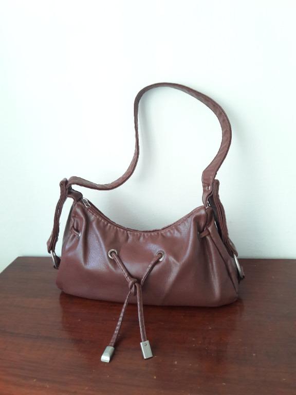 Soft Leather Ladies Short Sling Bag Nego for Fast Deal