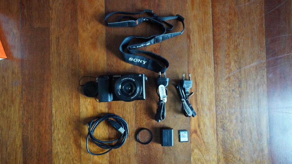 Sony A6000 mirrorless point and shoot, Photography, Cameras on Carousell