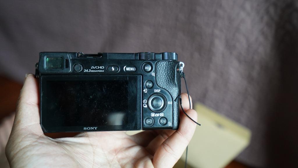 Sony A6000 mirrorless point and shoot, Photography, Cameras on Carousell