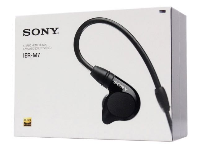 Sony IER-M7 入耳式監聽耳機新一樣，有盒有單過咗保養, 音響器材, 耳機