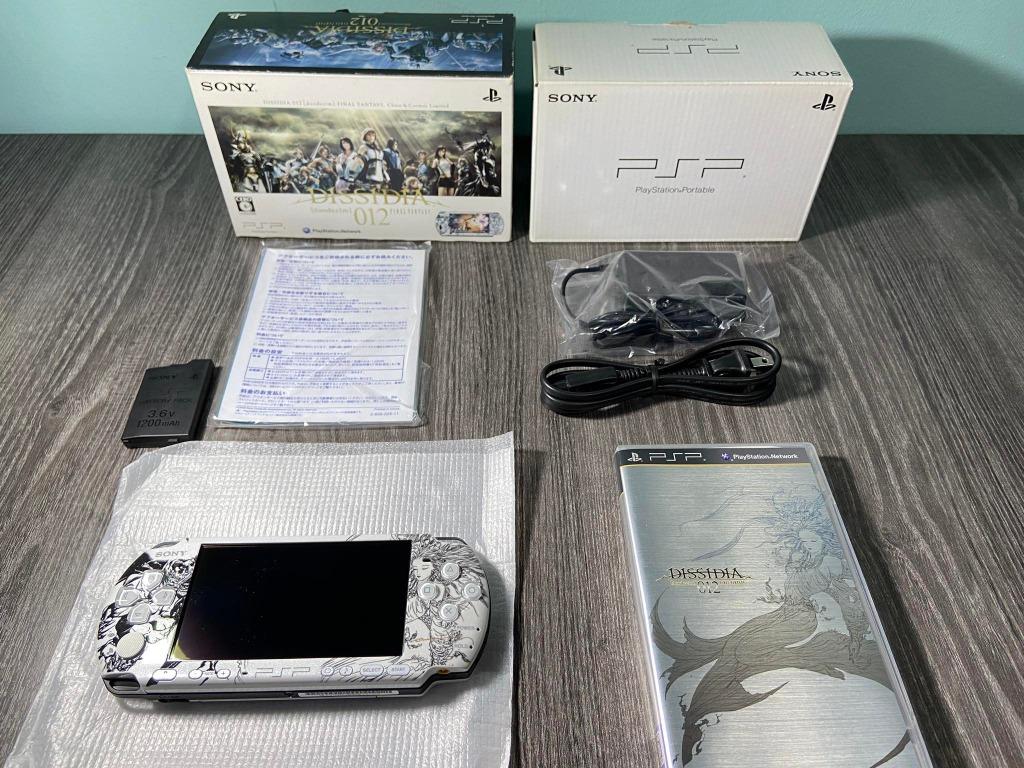 SONY 開封済み未使用☆限定版☆PSP-3000 ディシディアファイナルファンタジー FF20th アニバーサリーリミテッド DISSIDIA -  ゲーム