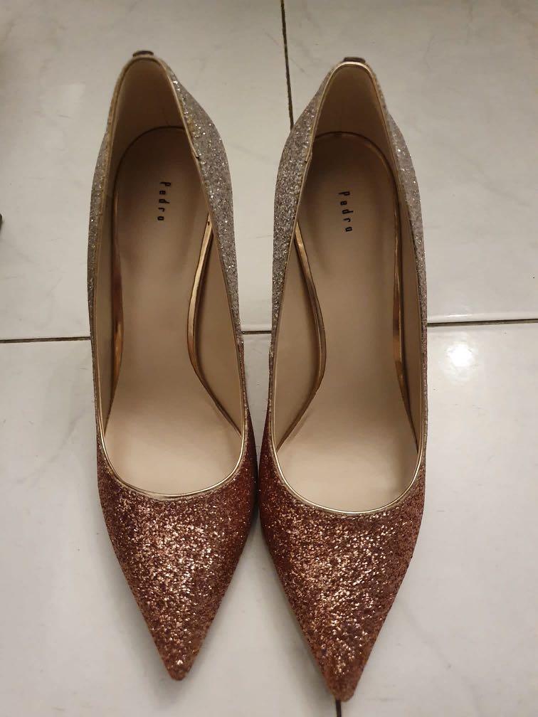 sparkly stilettos