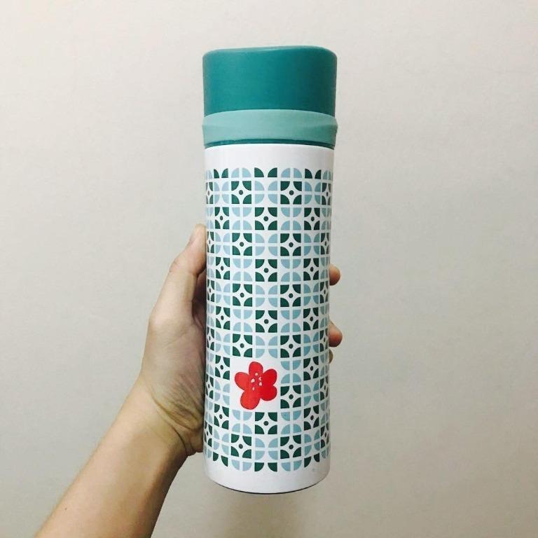 Starbucks Limited Edition Green Peranakan Tile 600ml Thermal Flask ...