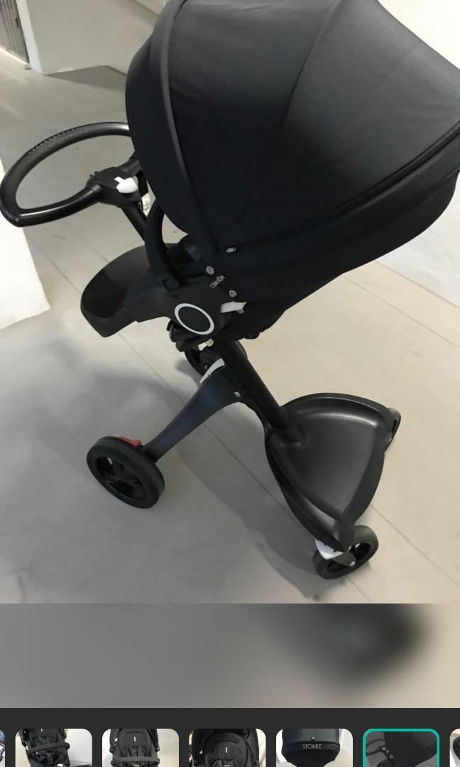 Stokke xplory true top black limited edition