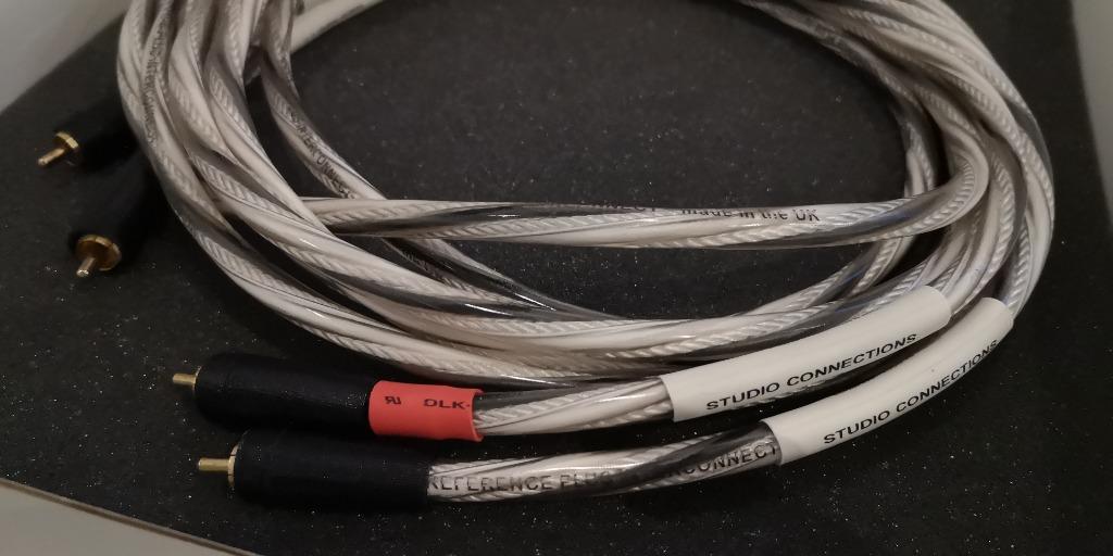Studio Connections Reference Plus 2.5m RCA Interconnects, Audio, Other
