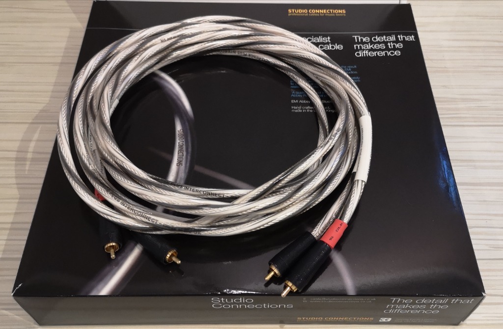 Studio Connections Reference Plus 2.5m RCA Interconnects, Audio, Other
