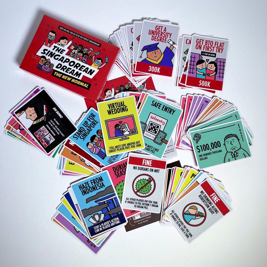 The Singaporean Dream The New Normal Interactive Board Table Card Game