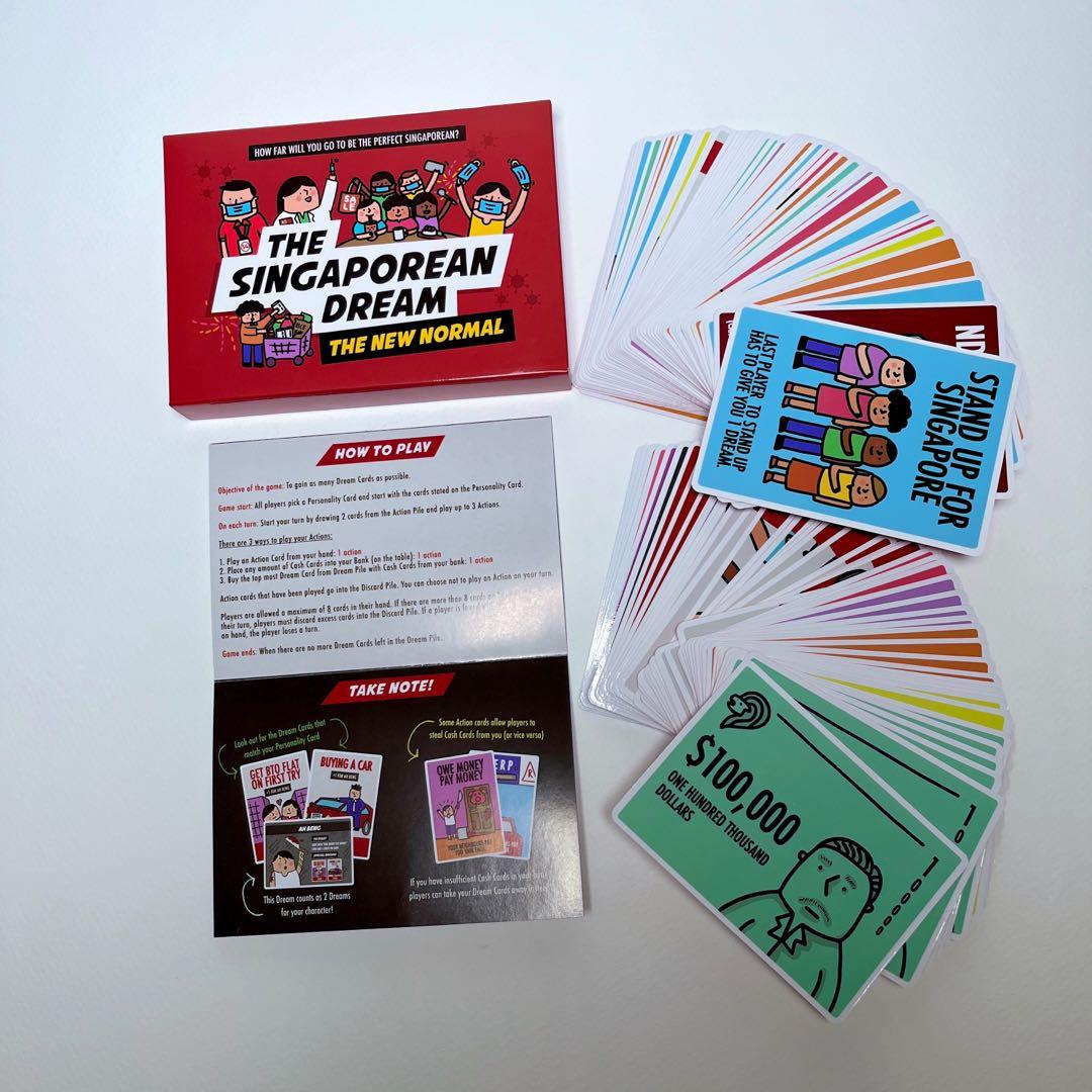 The Singaporean Dream The New Normal Interactive Board Table Card Game