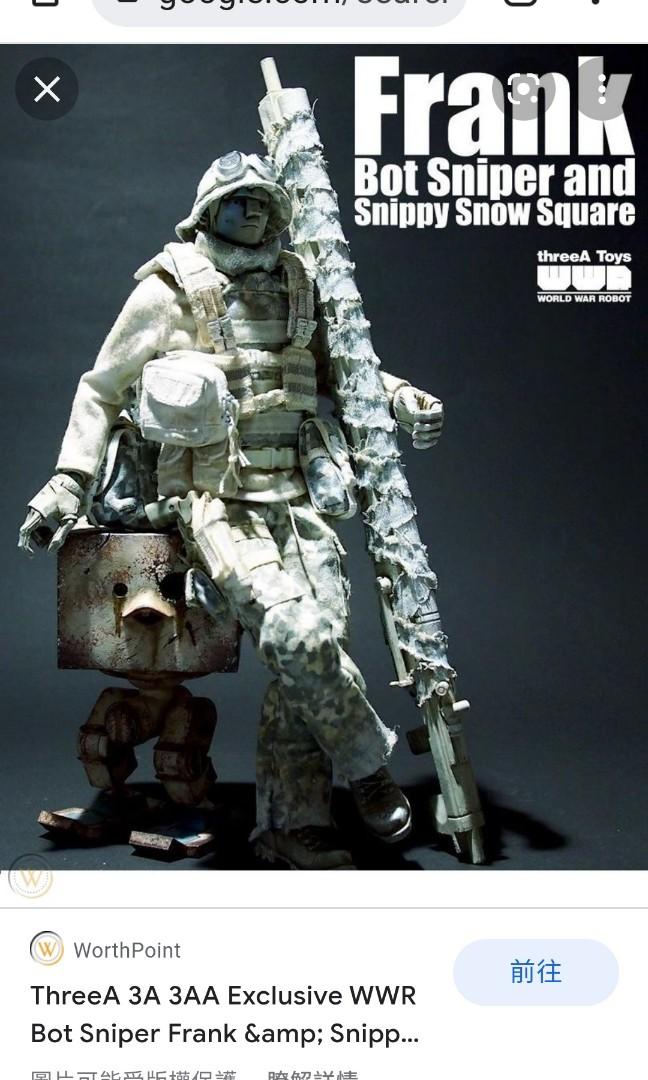 THREEA 双裝7骨3A 3AA EXCLUSIVE WWR BOT SNIPER FRANK SNIPPY SNOW