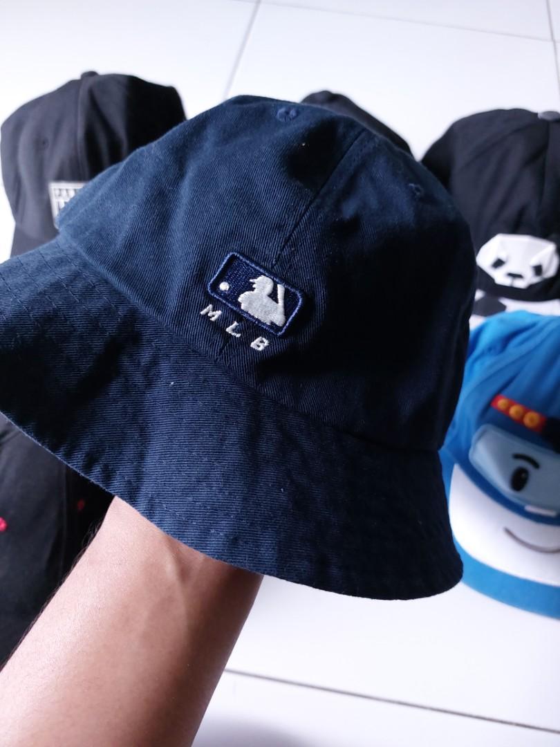 Topi buckethead MLB, Fesyen Pria 