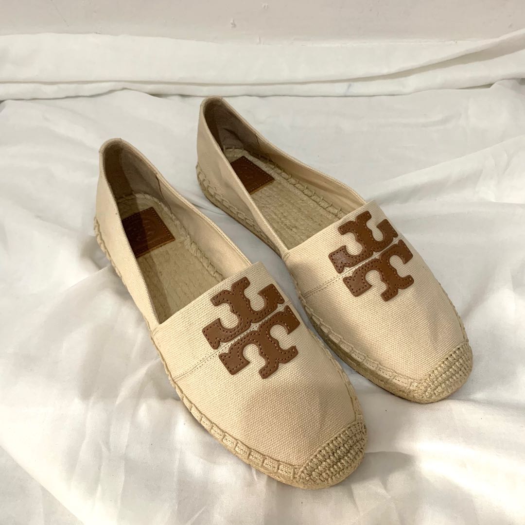Tory Burch Espadrille Canvas Flat Shoes