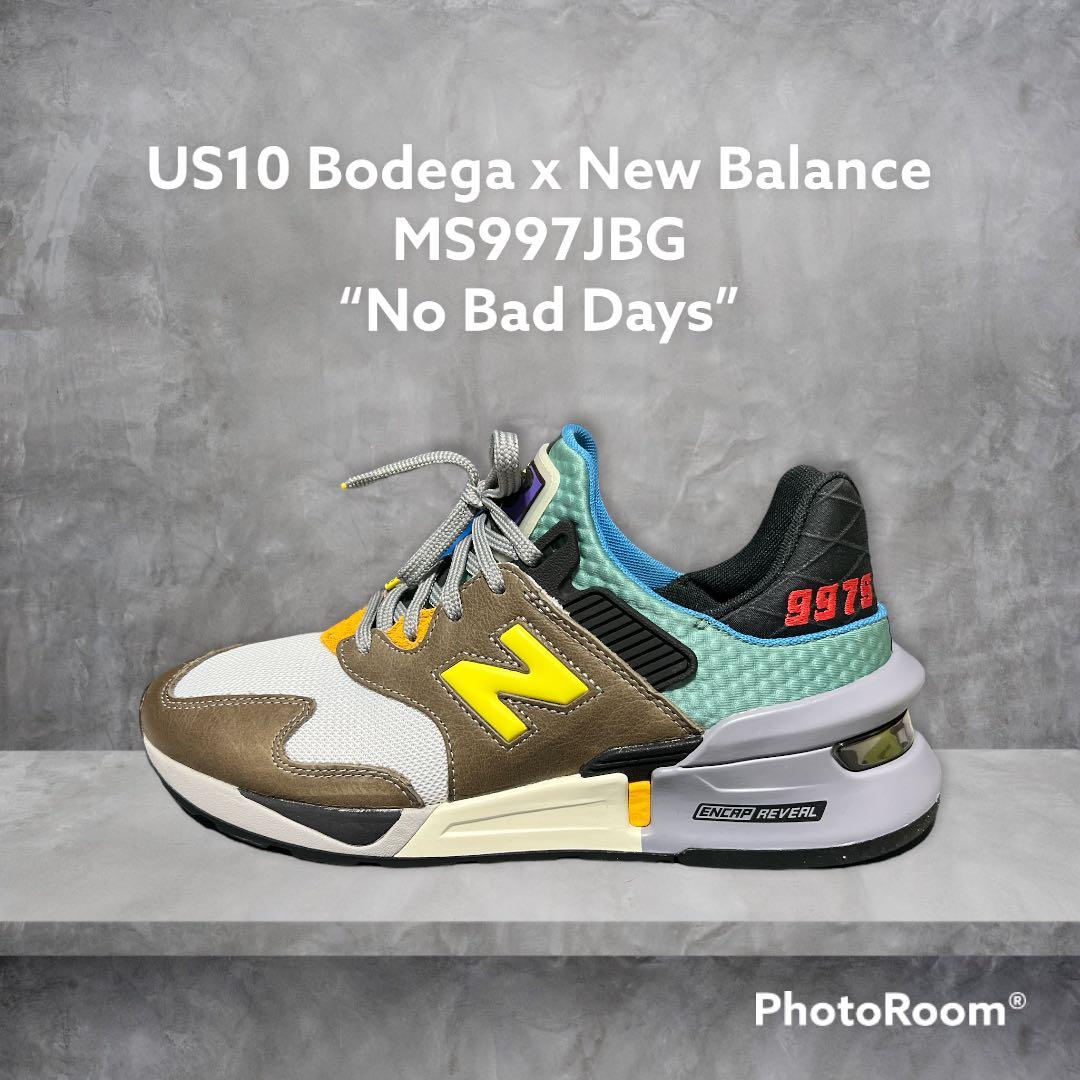 US10 Bodega x Balance 997S No Bad Days, Men's Fashion, Footwear, Sneakers on