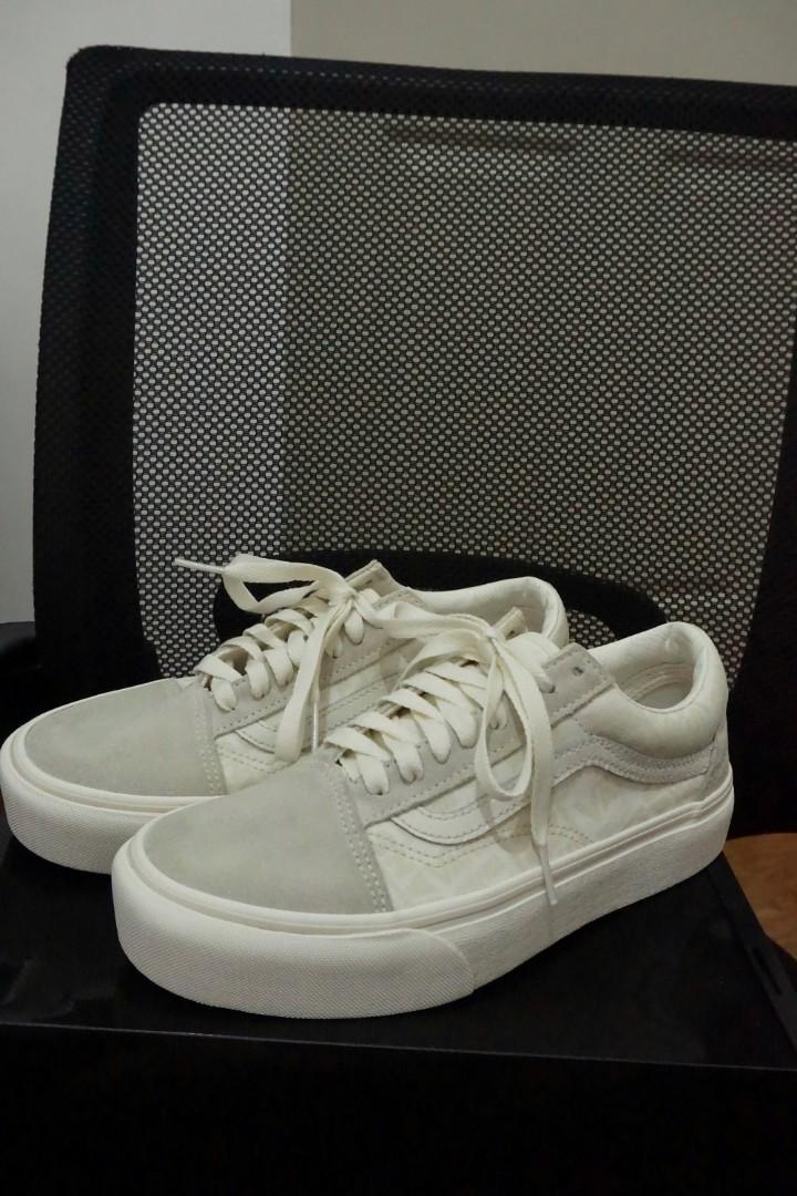 cream vans platform