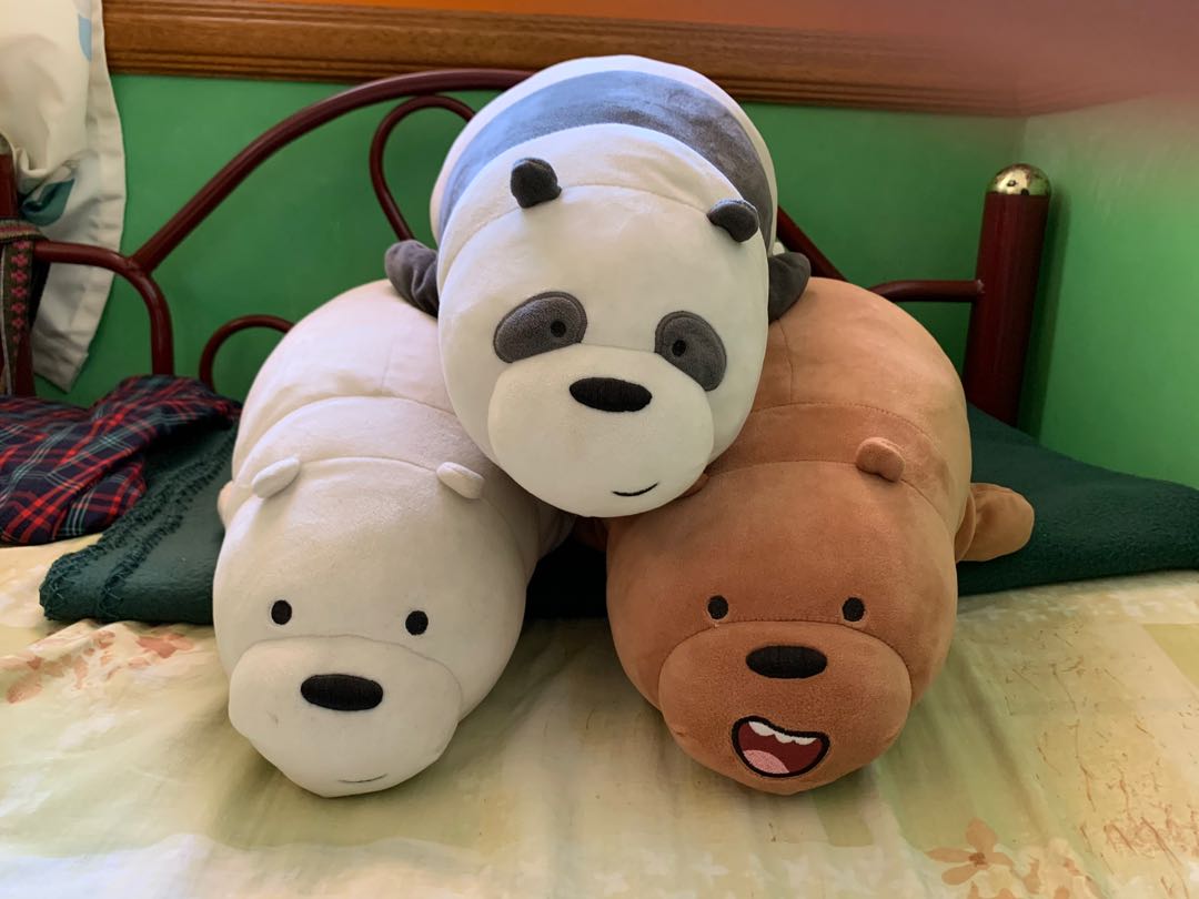 We Bare Bears Miniso Stuffed Toys, Hobbies & Toys, Toys & Games on