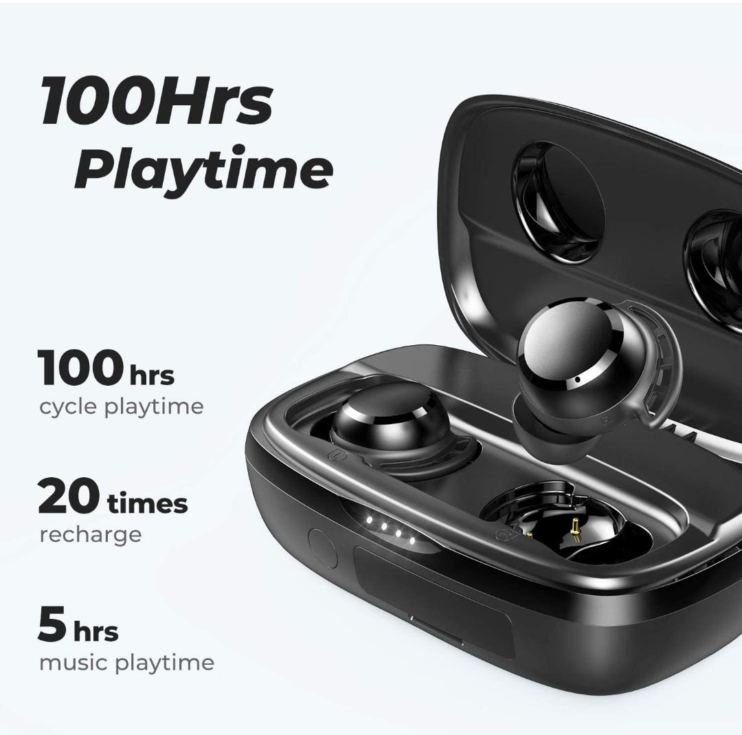 100 hour playtime earbuds