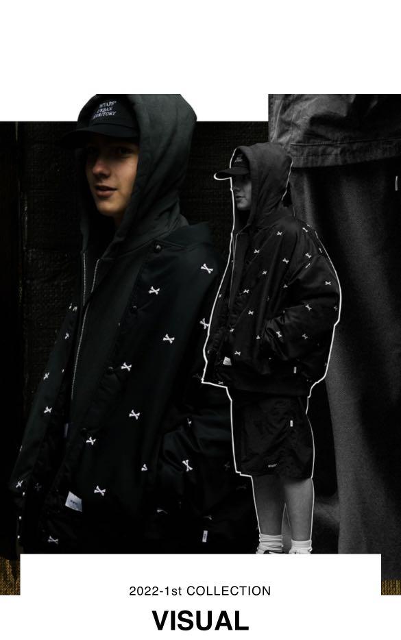 全新size XL / 4 Wtaps team jacket black, 男裝, 外套及戶外衣服