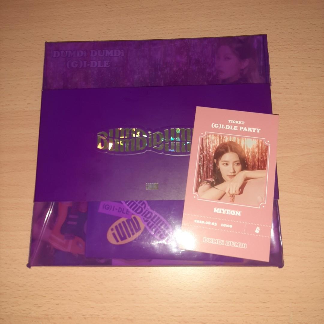 WTS (G)I-DLE DUMBI DUMBI UNSEALED ALBUM