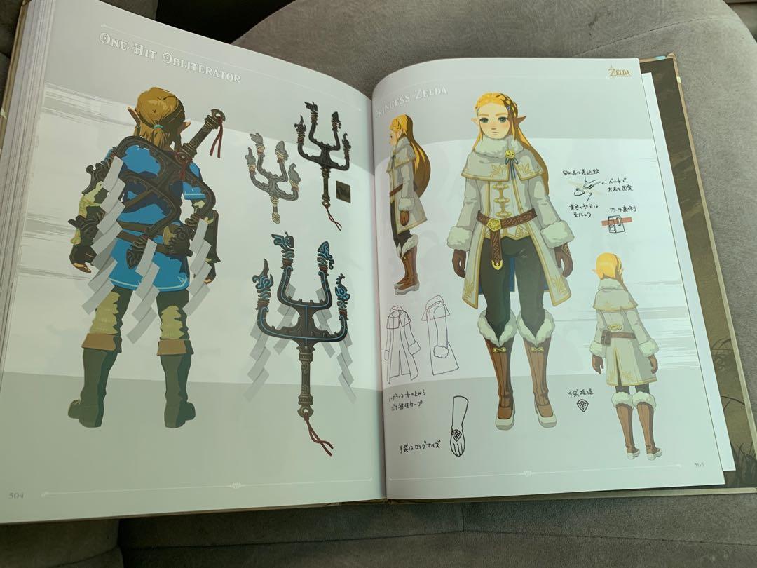 Zelda BOTW Hardcover Guidebook, Hobbies & Toys, Books & Magazines ...