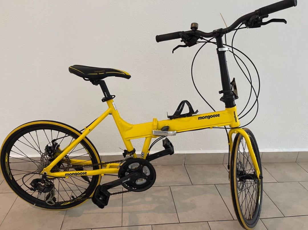 Yellow mongoose bike outlet