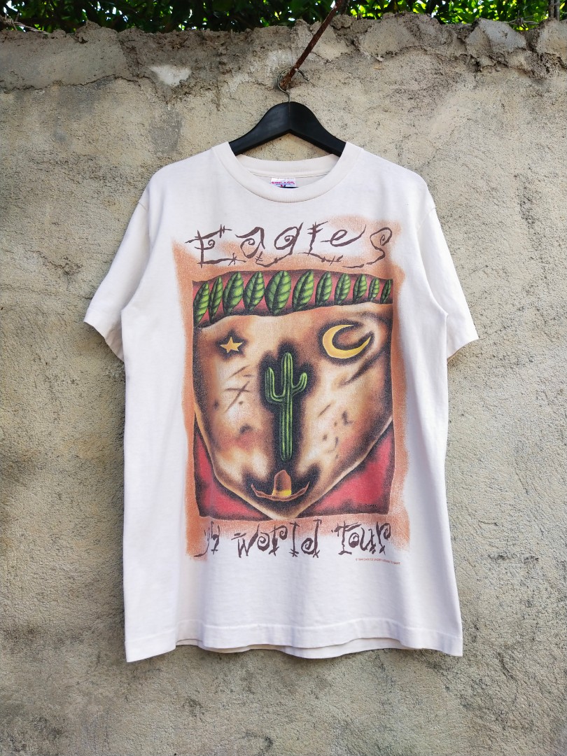 90s vintage eagles world tour band tee 