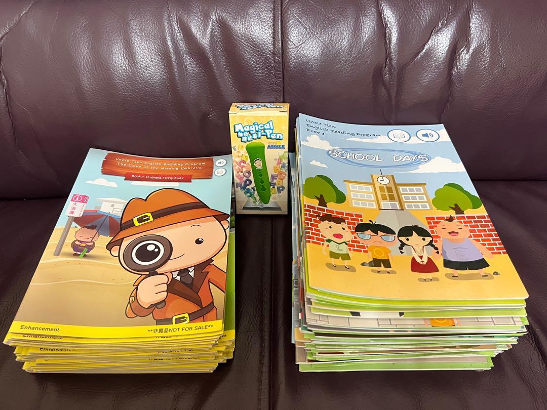 田叔叔英語閱讀計劃第一冊及第二冊 連點讀筆 兒童 孕婦用品 嬰兒玩具 Carousell