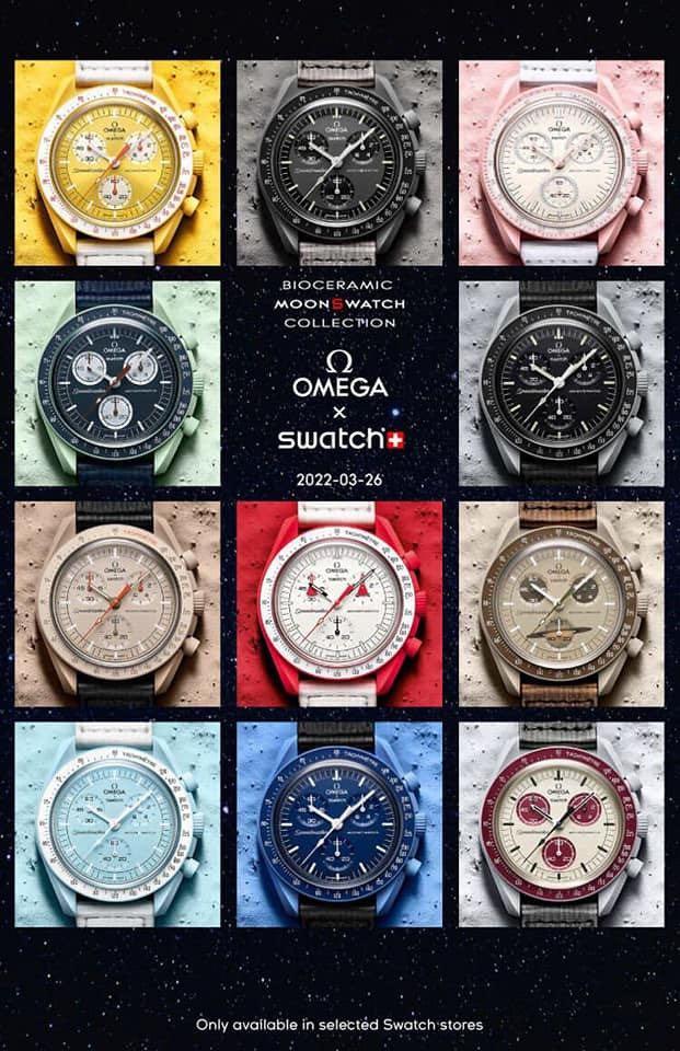 想買想要徵收WTB want to buy Omega X Swatch Bioceramic MoonWatch