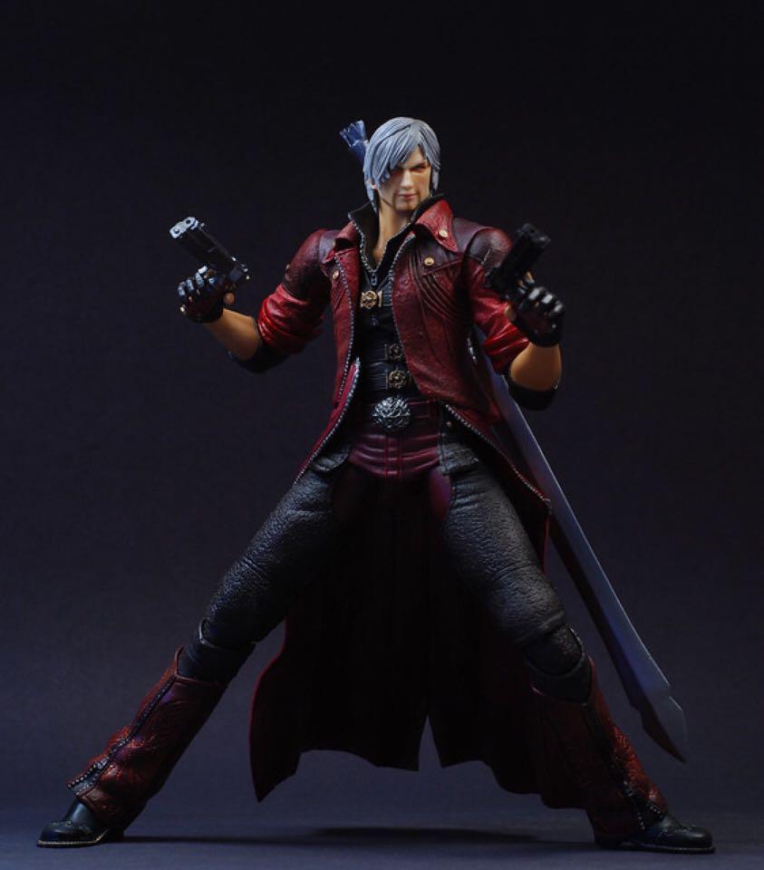 Devil May Cry 4 Dante 10 Inch Play Arts Kai Custom Action 