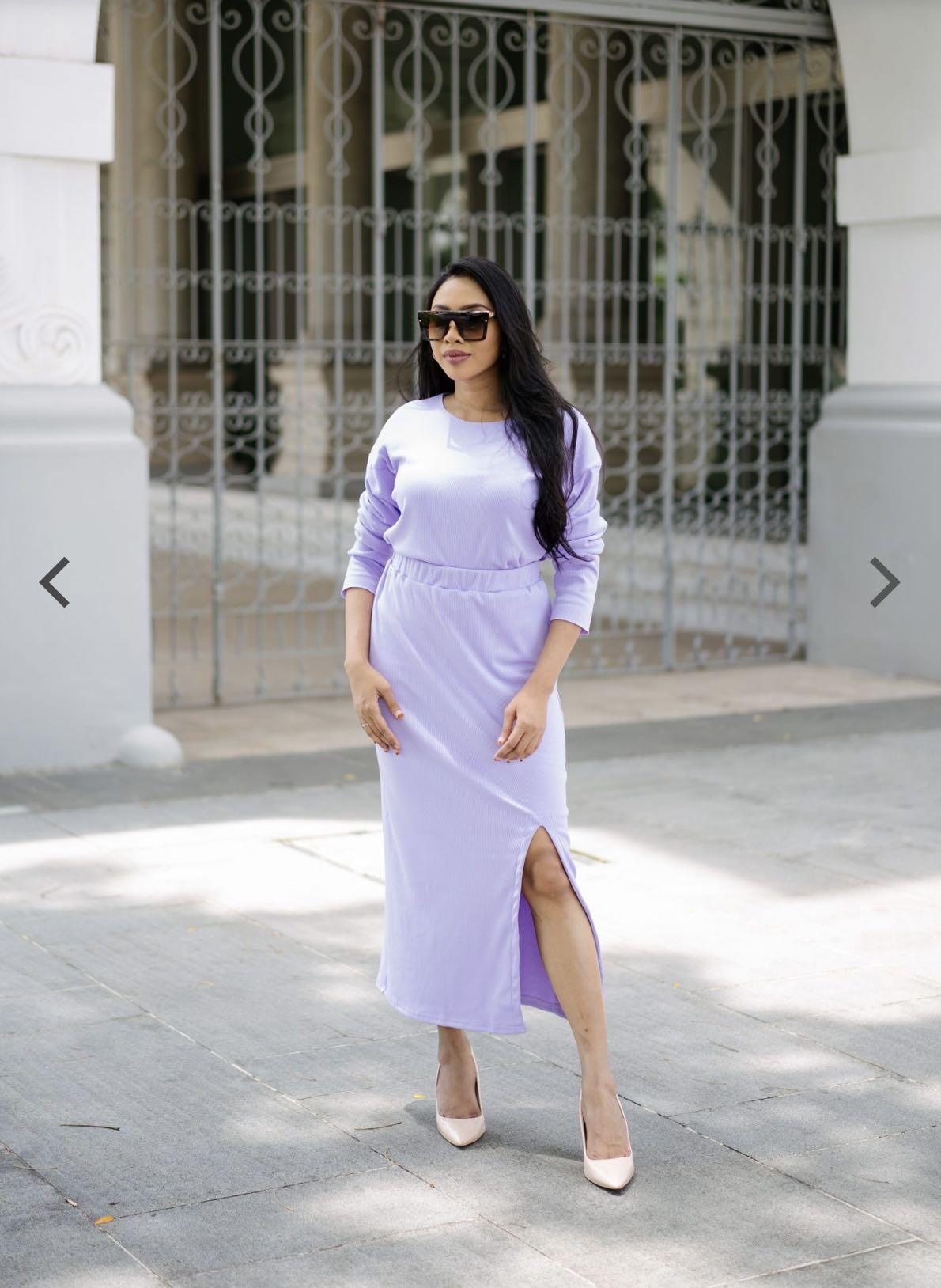 Purple sale dressy top