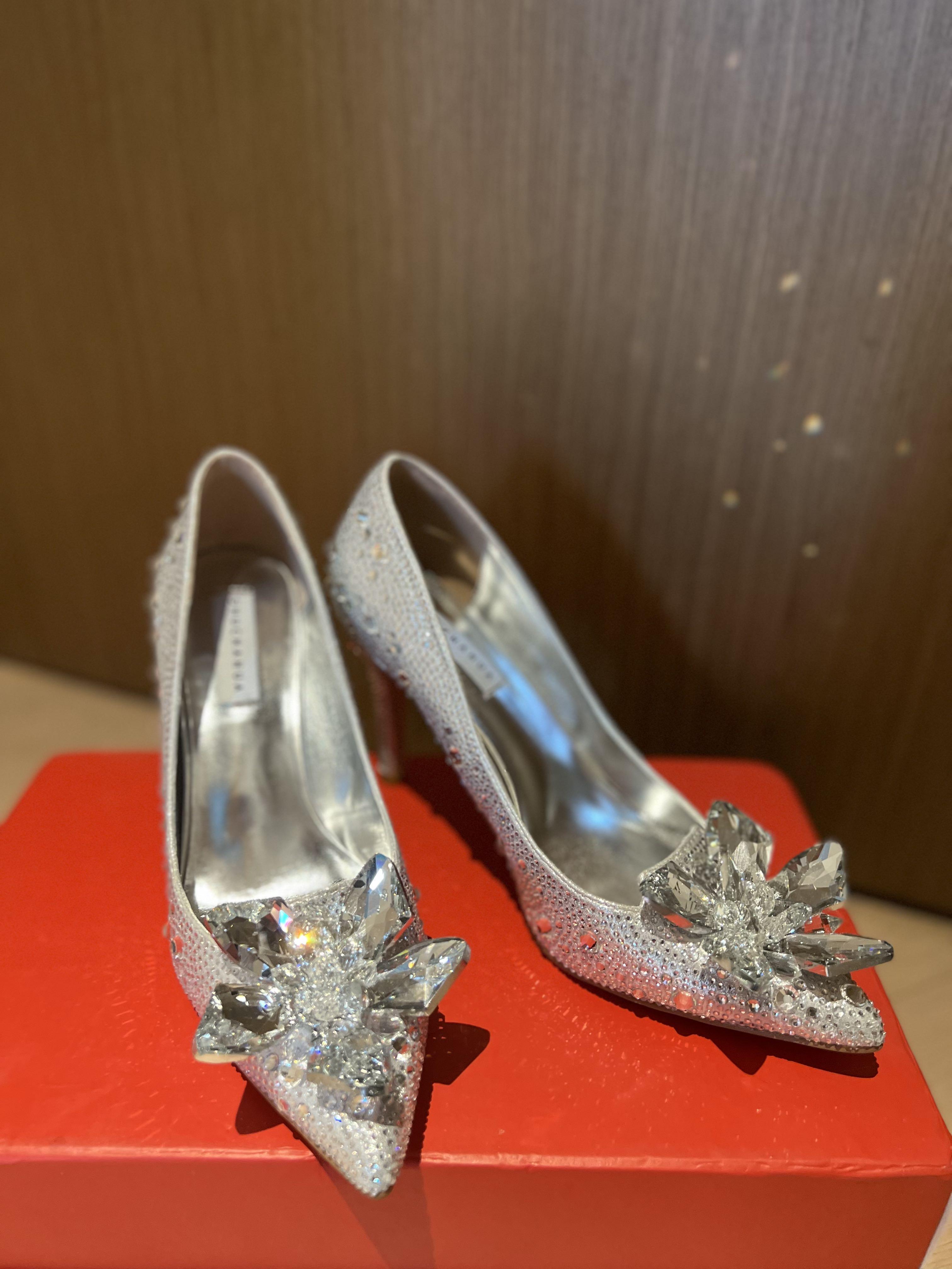 水晶婚鞋wedding Shoes 全新 女裝 鞋 高跟鞋 Carousell