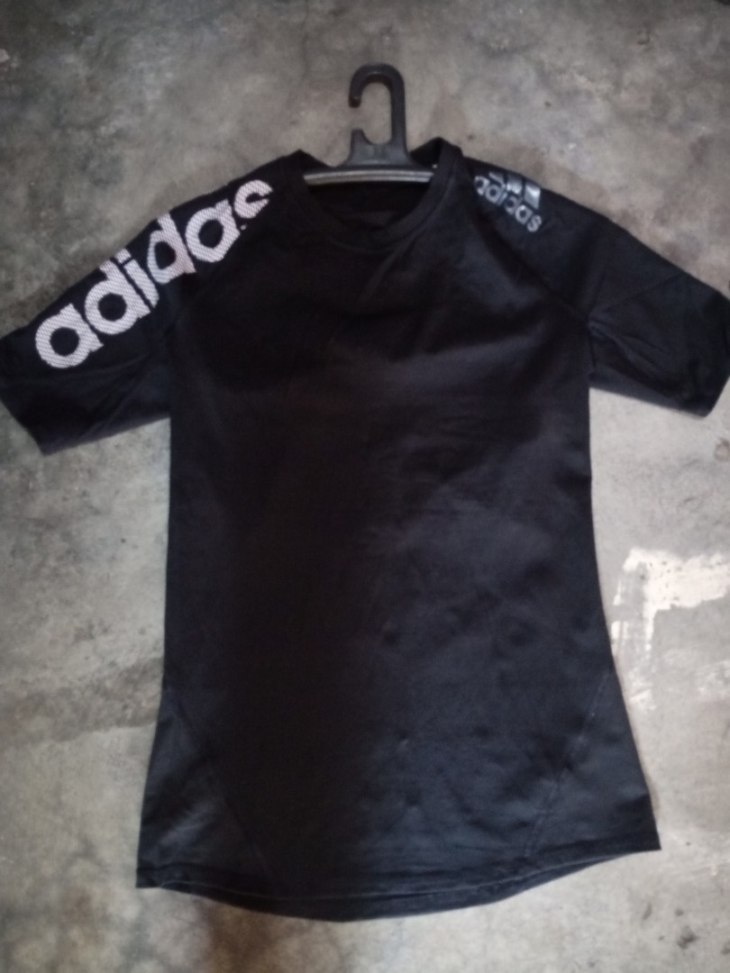 adidas mens dri fit shirt, Men's Fashion, Activewear on Carousell