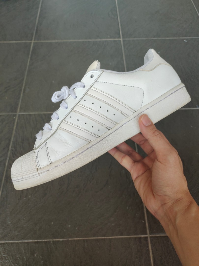 Adidas superstar all deals white fake